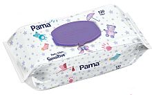 Pama Влажные салфетки sensitive, 120 штук					