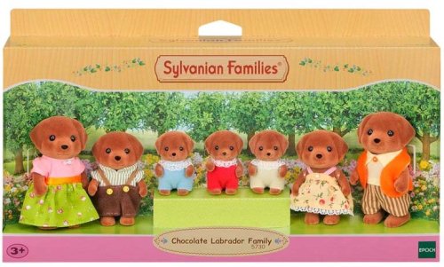 Sylvanian Families Семейство Шоколадных лабрадоров