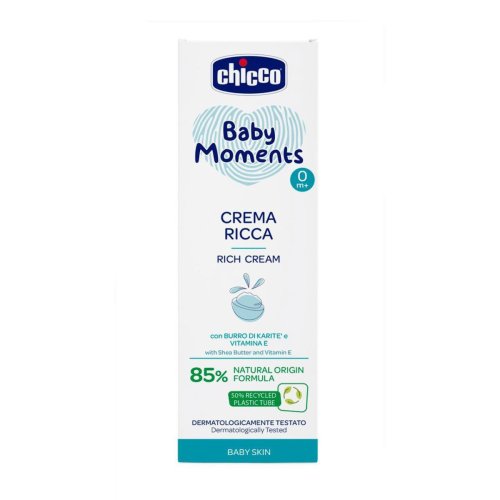 Chicco Крем питательный Baby Moments, 100 мл