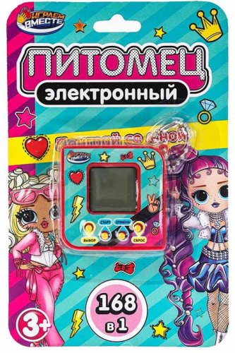 Играем вместе Электронная логическая игра «Питомец. Лол»