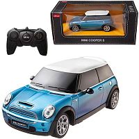 Rastar Машина на радиоуправлении Mini Cooper S / цвет синий					