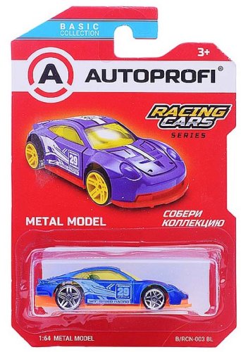 Autoprofi Машинка металлическая коллекционная Racing Cars / цвет синий