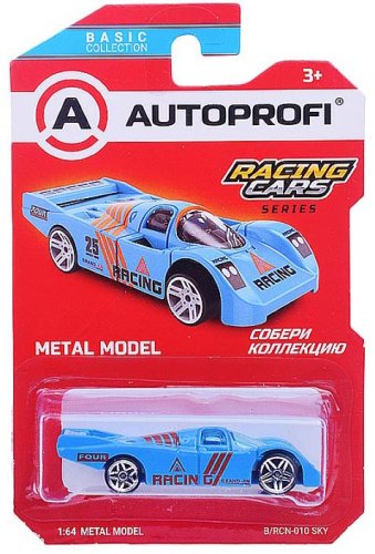 Autoprofi Машинка коллекционная Racing Cars / цвет голубой