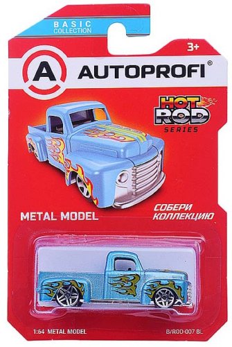 Autoprofi Машинка коллекционная Hot Rod Cars / цвет синий