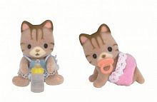 Sylvanian Families Набор Полосатые котята-двойняшки 2 шт					